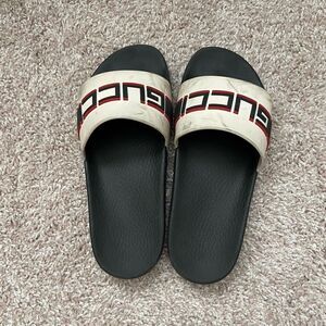 Men’s Gucci Nastro Sport Rubber Sandals